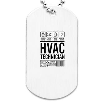 Hvac Technician Cute Maintenance Hvac Dog Tag | Mazezy