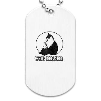 I Love My Tuxedo Cat Dog Tag | Mazezy