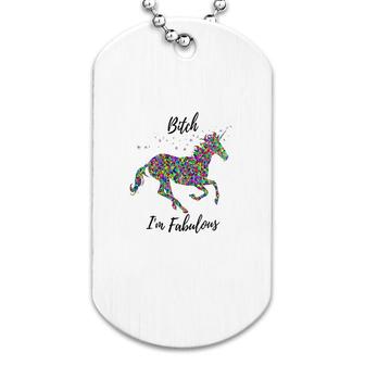 I'm Fabulous Dog Tag | Mazezy