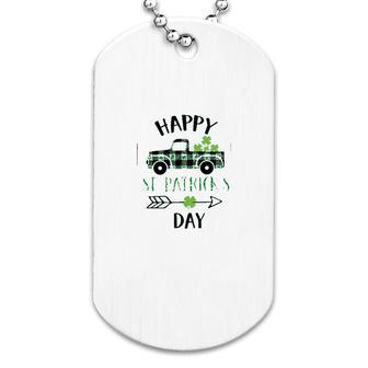 Irish Costume Party Shamrock Dog Tag | Mazezy