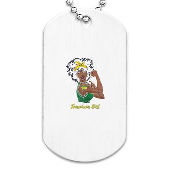 Jamaica Jamaican Proud Dog Tag | Mazezy