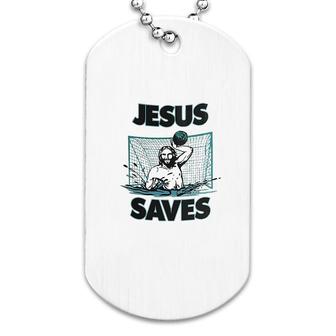 Jesus The Water Polo Dog Tag | Mazezy