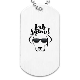 Lab Squad Love Design Dog Tag | Mazezy