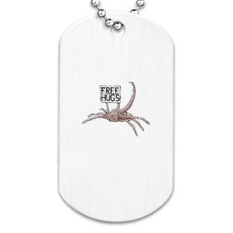 Laundry Alien Free Hugs Dog Tag | Mazezy