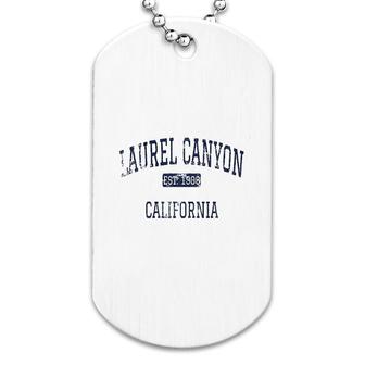 Laurel Canyon California Dog Tag | Mazezy