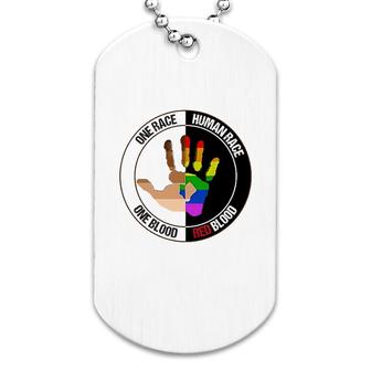Lgbt Human Race Dog Tag | Mazezy