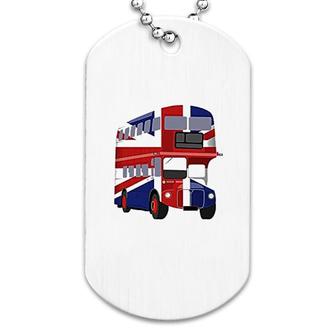London Bus Welcome To London Dog Tag | Mazezy