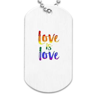 Love Is Love Dog Tag | Mazezy DE
