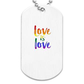Love Is Love Dog Tag | Mazezy CA