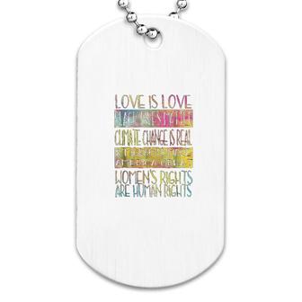 Love Is Love Equality Dog Tag | Mazezy