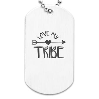 Love My Tribe Dog Tag | Mazezy