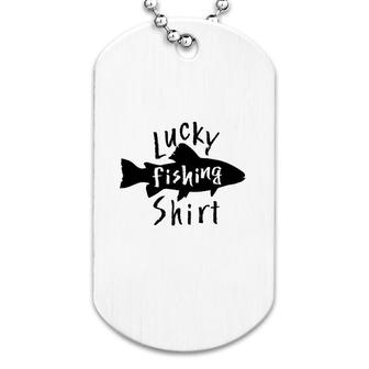 Lucky Fishing Fish Dog Tag | Mazezy CA