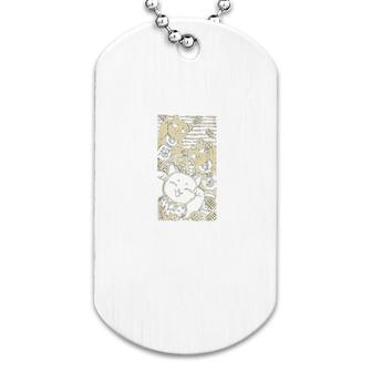 Maneki Nekos Lucky Cats Japanese Dog Tag | Mazezy