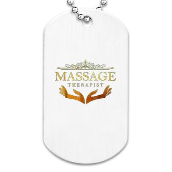 Massage Therapist Dog Tag | Mazezy