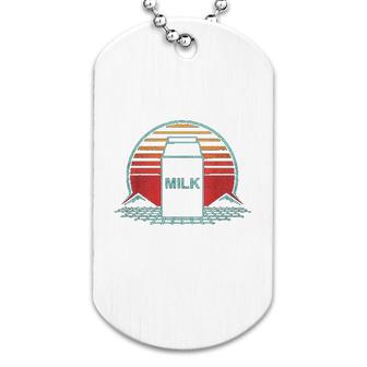 Milk Carton Retro Dog Tag | Mazezy