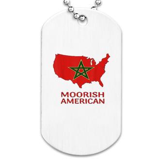 Moorish American Proud Flag Dog Tag | Mazezy
