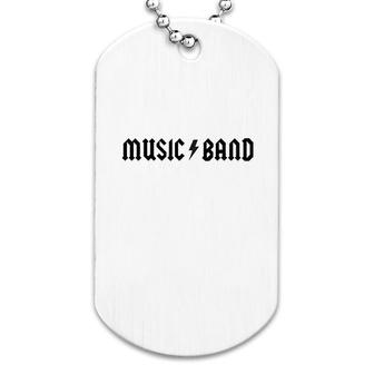 Music Band Dog Tag | Mazezy