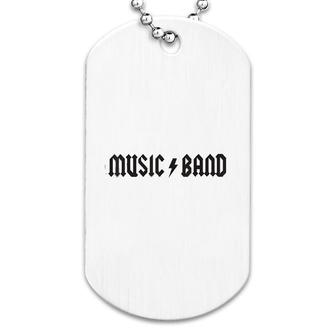 Music Band Dog Tag | Mazezy