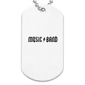 Music Band Dog Tag | Mazezy