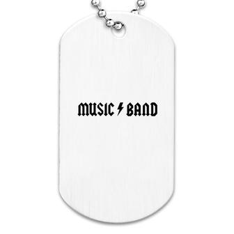 Music Band Dog Tag | Mazezy