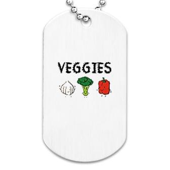 My Food Vegetable Vegan Dog Tag | Mazezy