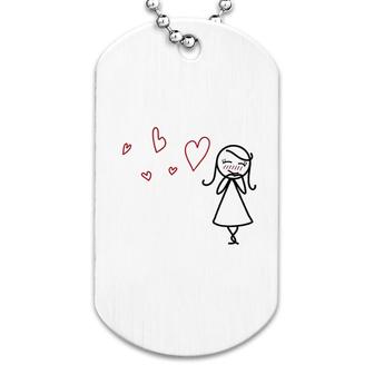 My Heart To Yours Couples Dog Tag | Mazezy