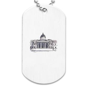 National Gallery In London Dog Tag | Mazezy