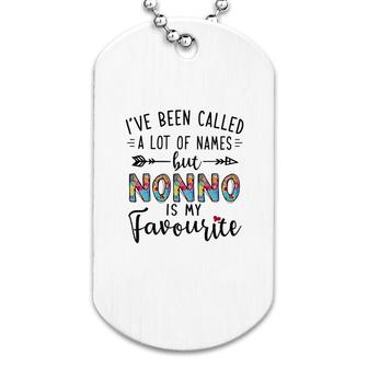 Nonno Is My Favourite Name Dog Tag | Mazezy