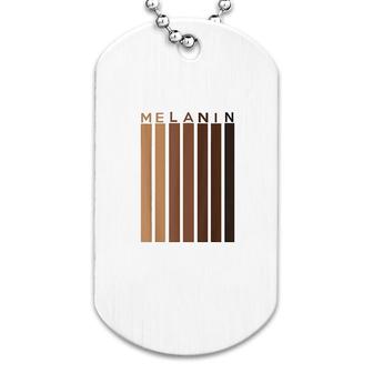Oheneba Melanin Shades Black Pride Gift Dog Tag | Mazezy