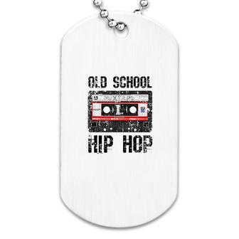 Old School Hip Hop Mixtape Cassette Dog Tag | Mazezy