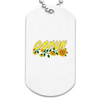 Oshun Orishas Goddess Dog Tag | Mazezy