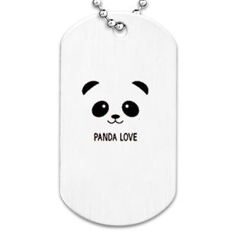 Panda Bear Lover Dog Tag | Mazezy