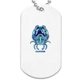 Personality Astrology Zodiac Sign Horoscope Design Dog Tag | Mazezy