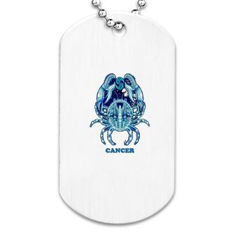 Personality Astrology Zodiac Sign Horoscope Design Dog Tag | Mazezy