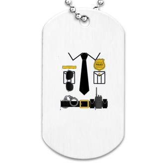 Police Costume Dog Tag | Mazezy