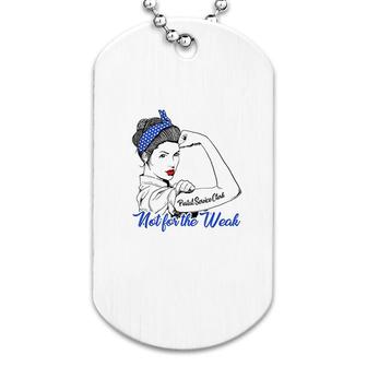 Postal Clerk Strong Dog Tag | Mazezy