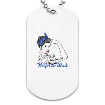 Postal Clerk Strong Gift Dog Tag | Mazezy