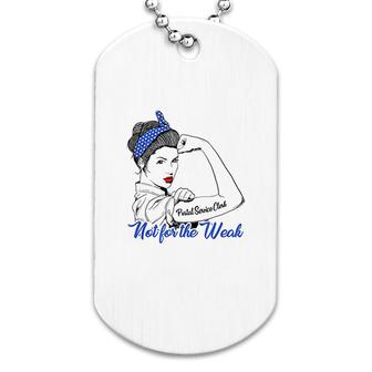 Postal Clerk Strong Wife Husband Gift Dog Tag | Mazezy