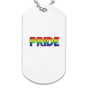 Pride Colors Dog Tag | Mazezy