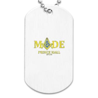 Prince Hall Made Mason Est 1784 Dog Tag | Mazezy