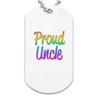 Proud Uncle Dog Tag | Mazezy