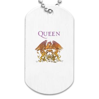 Queen Gradient Crest Dog Tag | Mazezy