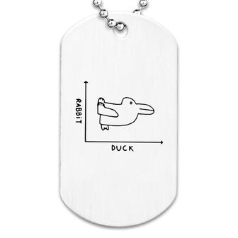 Rabbit Duck Dog Tag | Mazezy