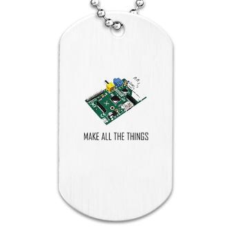 Raspberry Pi Make All The Things Dog Tag | Mazezy