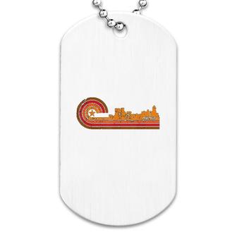 Retro Memphis Dog Tag | Mazezy