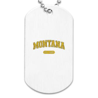 Retro Montana 1889 Dog Tag | Mazezy