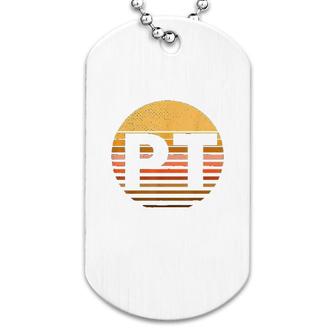 Retro Physical Therapy Dog Tag | Mazezy