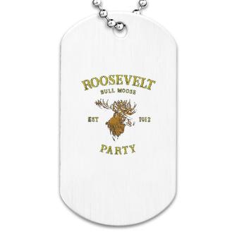 Roosevelt Moose Party Dog Tag | Mazezy