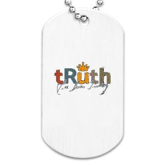 Ruth Bader Ginsburg Truth Crown Dog Tag | Mazezy