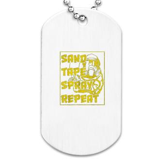 Sand Tape Spray Repeat Car Spray Auto Dog Tag | Mazezy